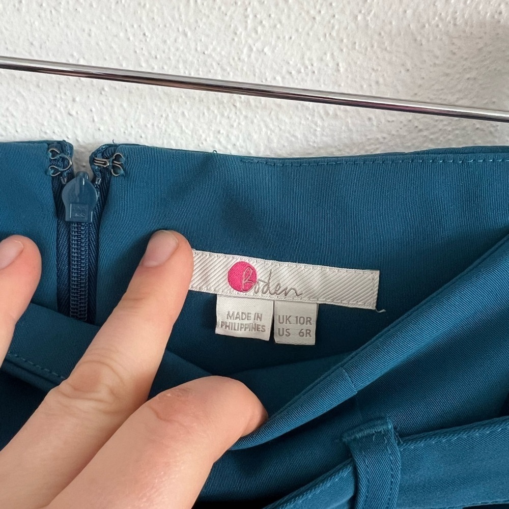 Boden Christina Belted Skirt Size 6 - Picture 3 of 4